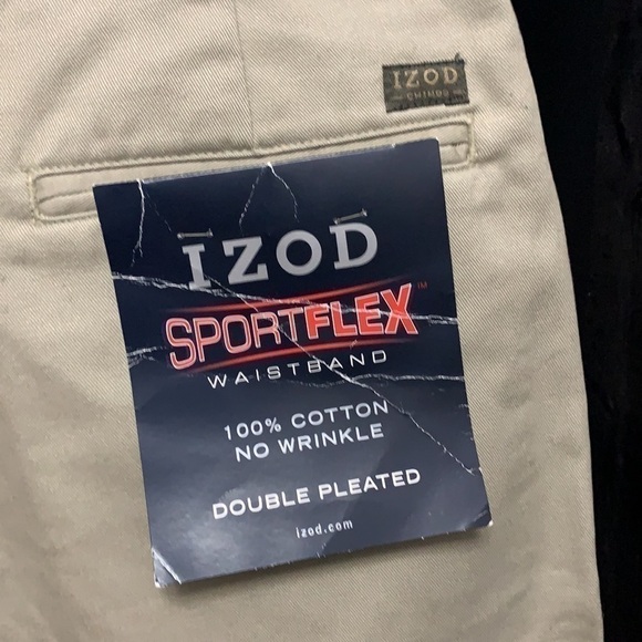 𝅺IZOD- chino shorts. NWT - Picture 4 of 5